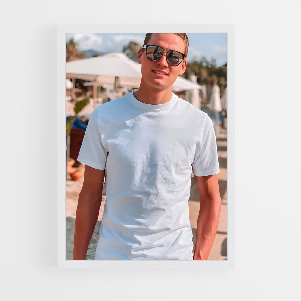 Poster Mathieu de van poel – affiche Cyclisme (vue 3)